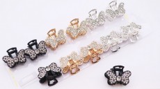 Крабики для волос маленькие купить оптом по низкой цене, большой выбор-более 330 моделей, быстрый сбор заказа и отправка покупателю.  Доставка по всей Росии и СНГ, действует система скидок